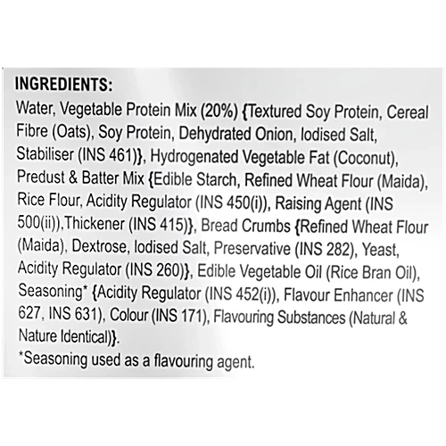 PFC Foods Plant Based Chicken Nuggets - Classic, Protein Rich, Tastes Like Chicken, 400 g Pouch - Image 3