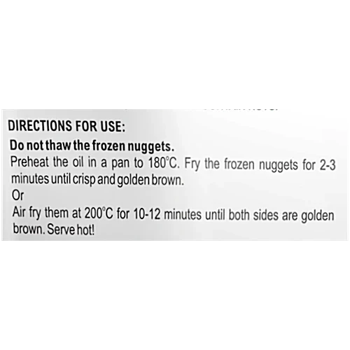 PFC Foods Plant Based Chicken Nuggets - Classic, Protein Rich, Tastes Like Chicken, 400 g Pouch - Image 6