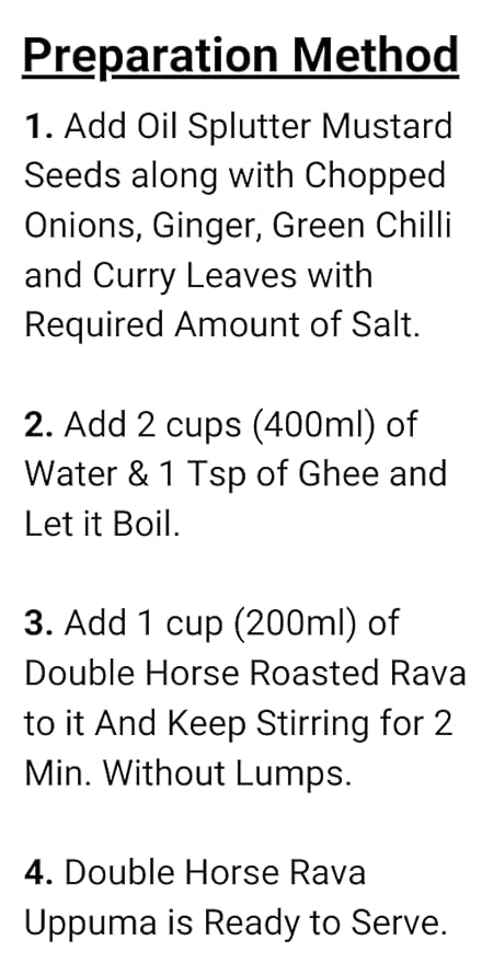 Sooji Uppma Rava - Image 2